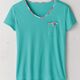 T-shirt turquoise-6