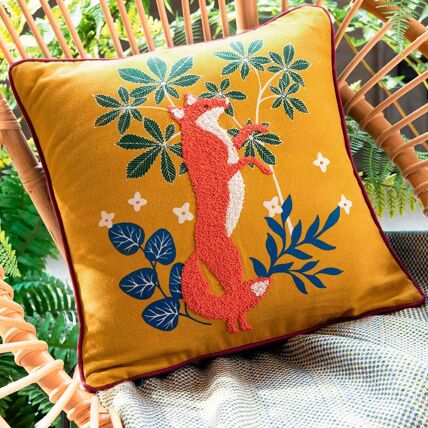 Housse de coussin et coussin