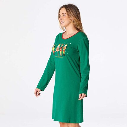 Maxi t-shirt vert
