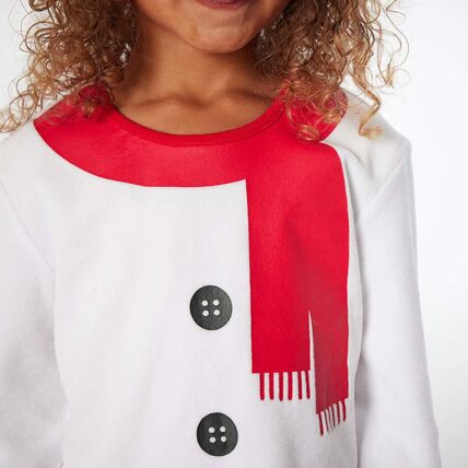 Pyjama bonhomme de neige