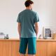 Pyjama short gris-5