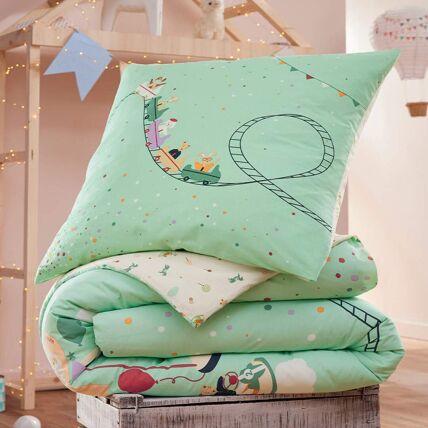Housse de couette et taie d'oreiller