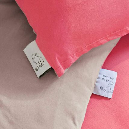 Housse de couette et taie d'oreiller