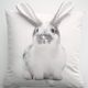 Housse de coussin lapin-1
