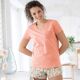 T-shirt rose-15