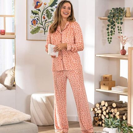 Pantalon rose pêche