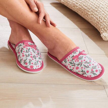 Chaussons avec pochon coordonné