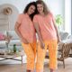 Pantalon 7/8eme abricot-17