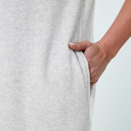 Peignoir zippé