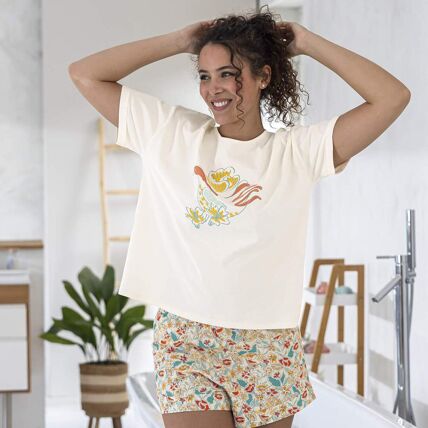 T-shirt écru
