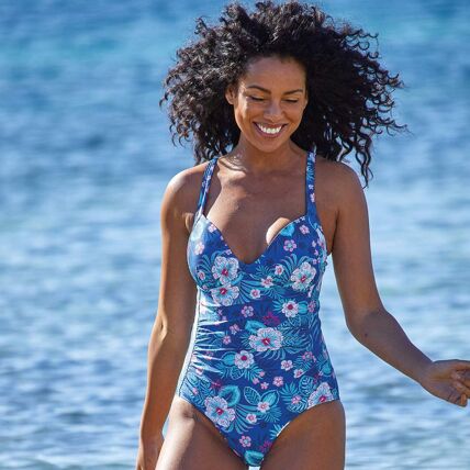 Maillot de bain fleuri