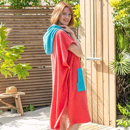Poncho de plage