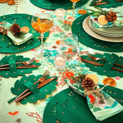 4 dessous d'assiettes