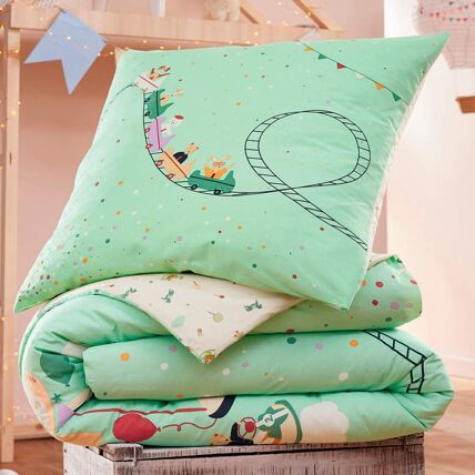 Housse de couette et taie d'oreiller
