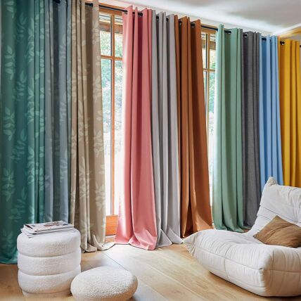 Rideau occultant imprimé