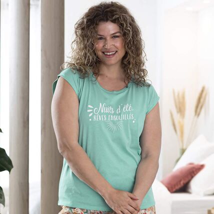 T-shirt menthe
