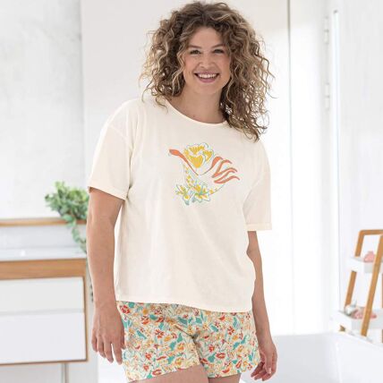 T-shirt écru