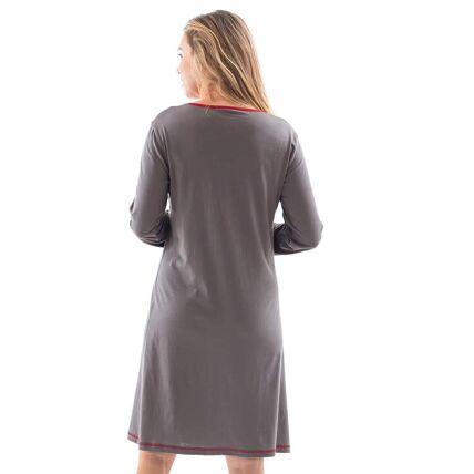Maxi t-shirt gris