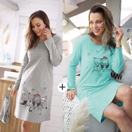 2 maxi t-shirts