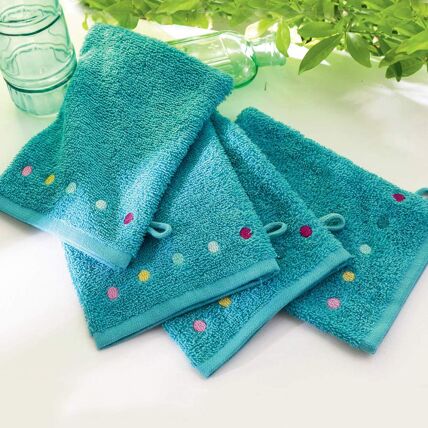 2 Gants de toilette
