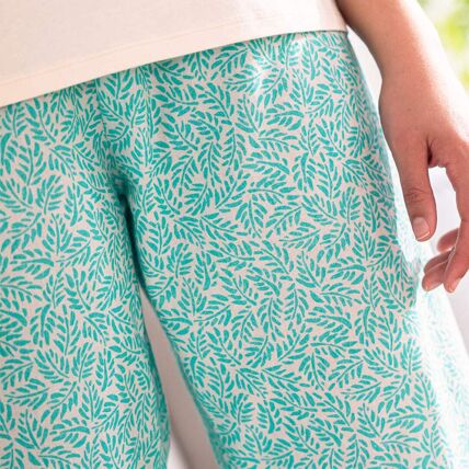 Pantalon 7/8eme menthe