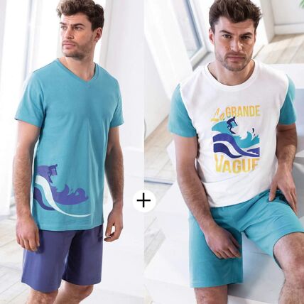 2 Pyjamas homme