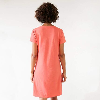 Maxi t-shirt corail