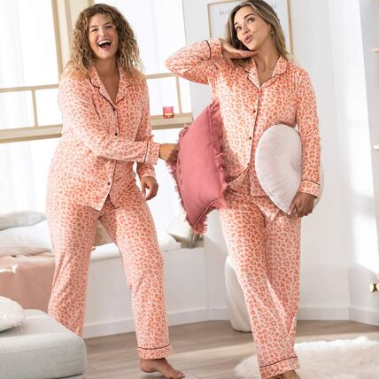 Pantalon rose pêche